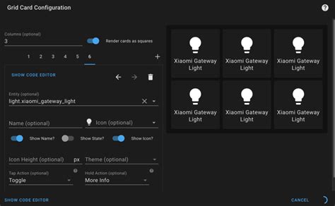 To put cardlight to the area ; you have to paste in the code as in your normal Minimalist UI dashboard on the place of the placeholder. . Home assistant grid card column width